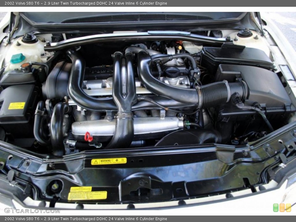 2.9 Liter Twin Turbocharged DOHC 24 Valve Inline 6 Cylinder Engine for the 2002 Volvo S80 #49871981