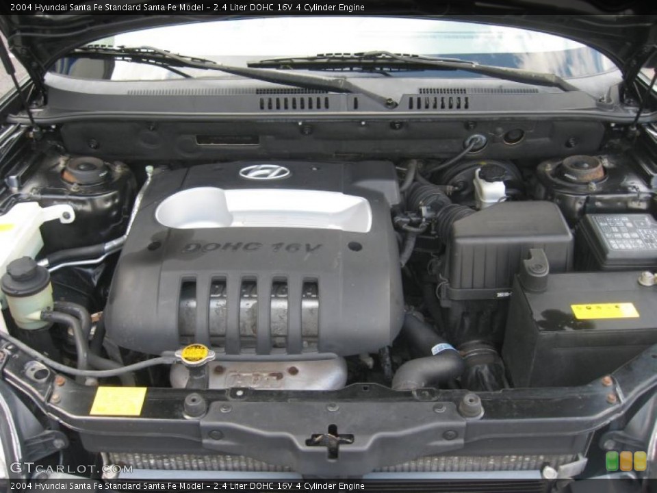 2.4 Liter DOHC 16V 4 Cylinder Engine for the 2004 Hyundai Santa Fe #49873601