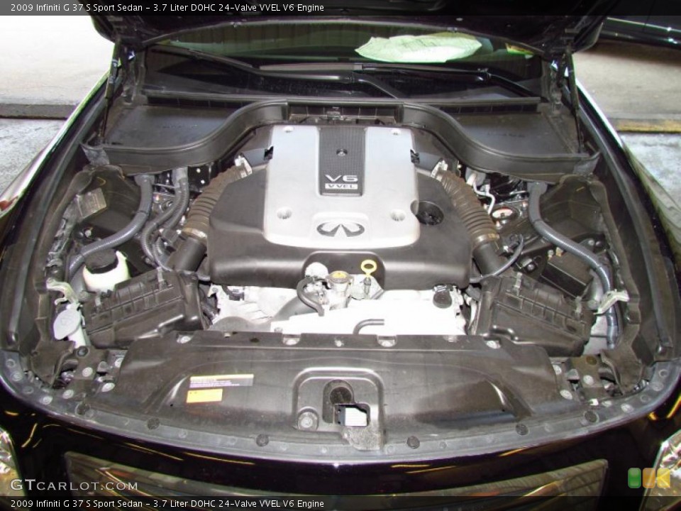3.7 Liter DOHC 24-Valve VVEL V6 Engine for the 2009 Infiniti G #49877384