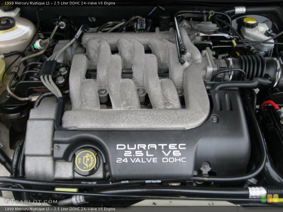 2.5 Liter DOHC 24-Valve V6 Engine for the 1999 Mercury Mystique #49882736