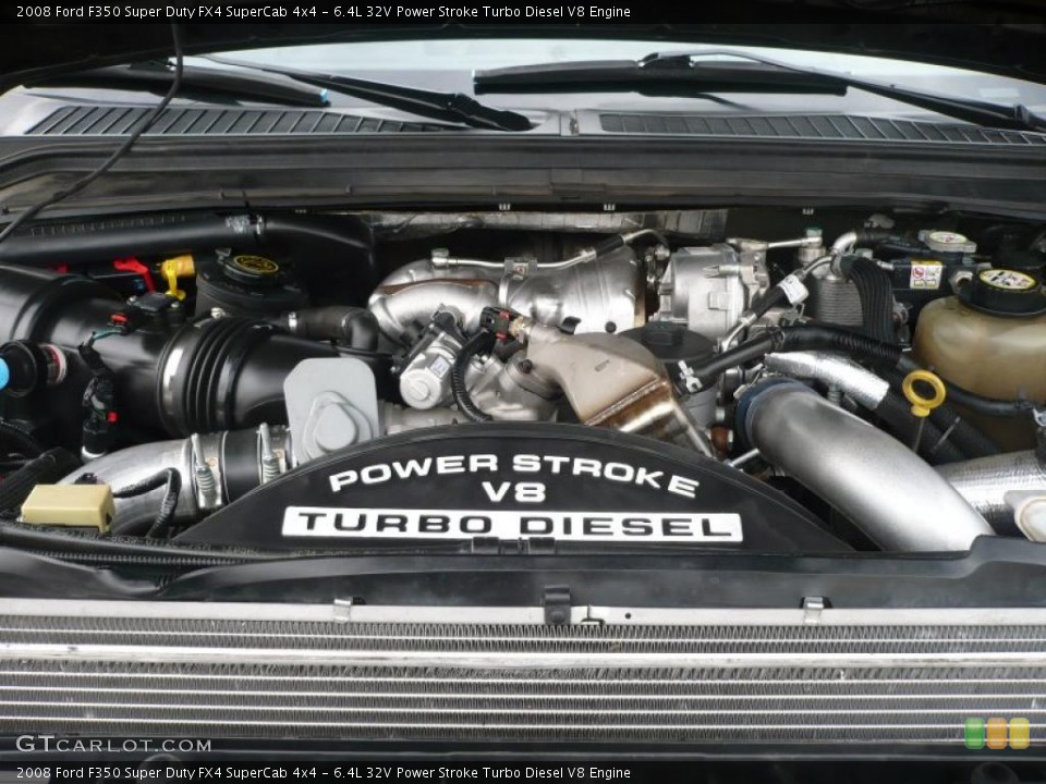 6.4L 32V Power Stroke Turbo Diesel V8 Engine for the 2008 Ford F350 Super Duty #49886498
