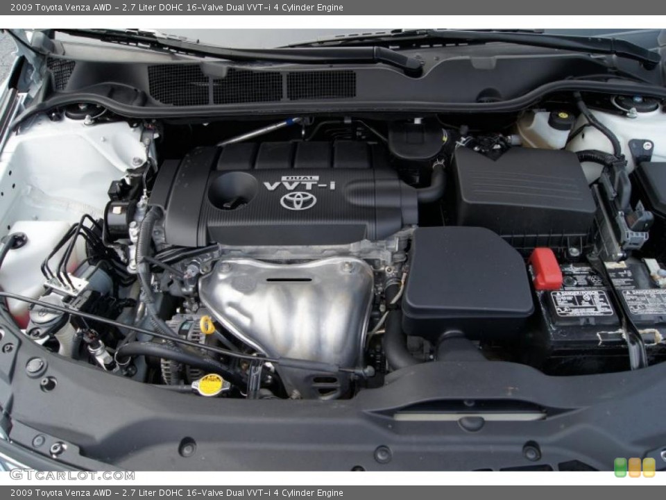 2.7 Liter DOHC 16-Valve Dual VVT-i 4 Cylinder Engine for the 2009 Toyota Venza #49895450
