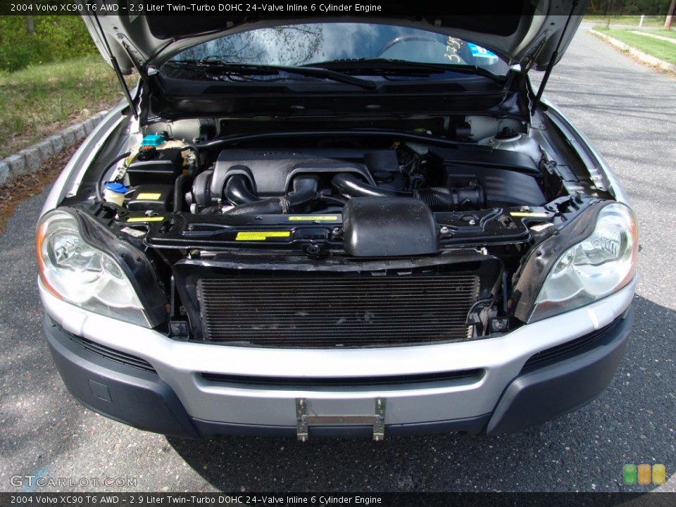 2.9 Liter Twin-Turbo DOHC 24-Valve Inline 6 Cylinder Engine for the 2004 Volvo XC90 #49897319