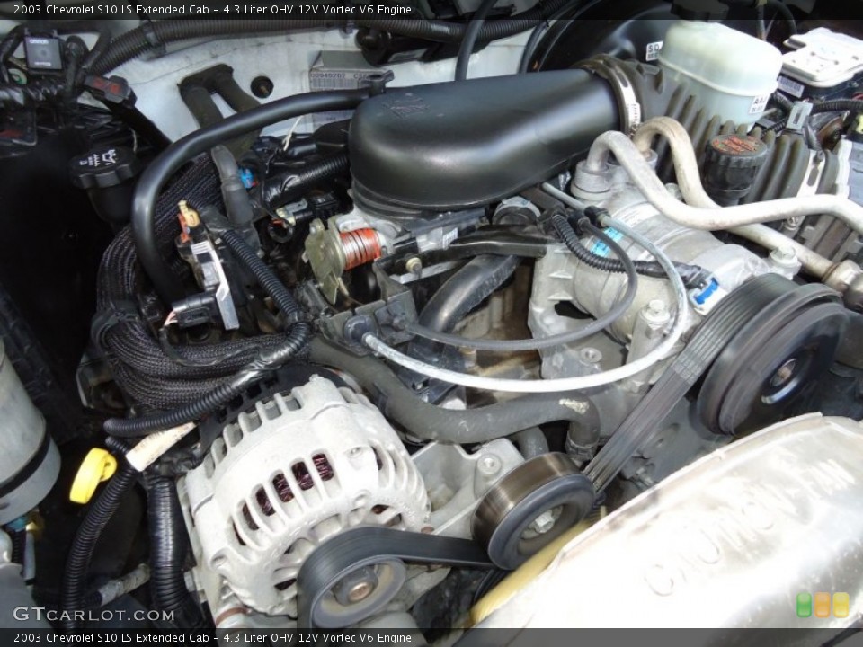 4.3 Liter OHV 12V Vortec V6 Engine for the 2003 Chevrolet S10 #49905441