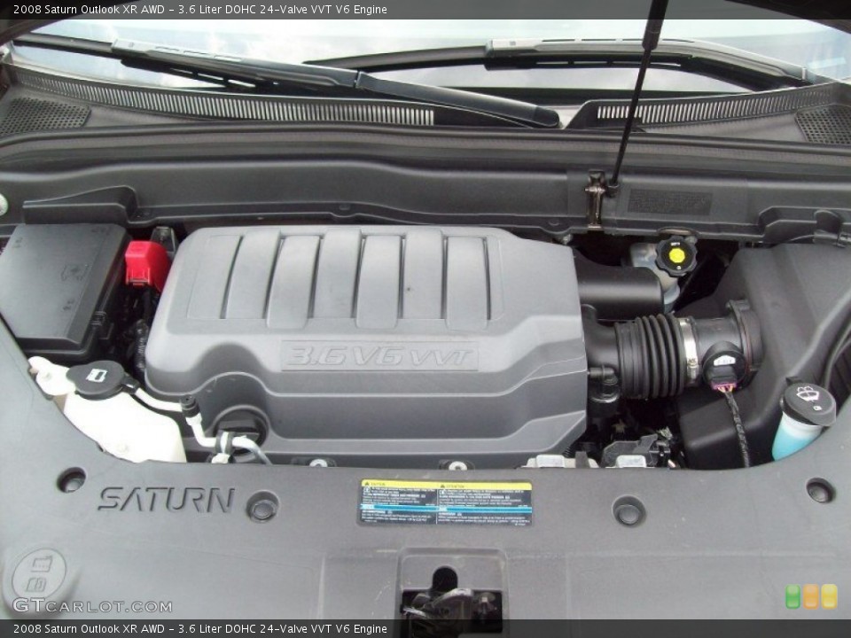 3.6 Liter DOHC 24-Valve VVT V6 Engine for the 2008 Saturn Outlook #49916115