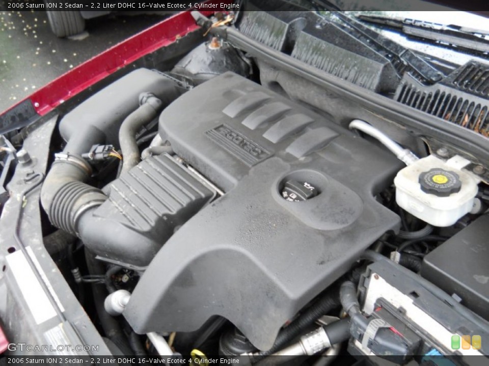 2.2 Liter DOHC 16-Valve Ecotec 4 Cylinder Engine for the 2006 Saturn ION #49917321