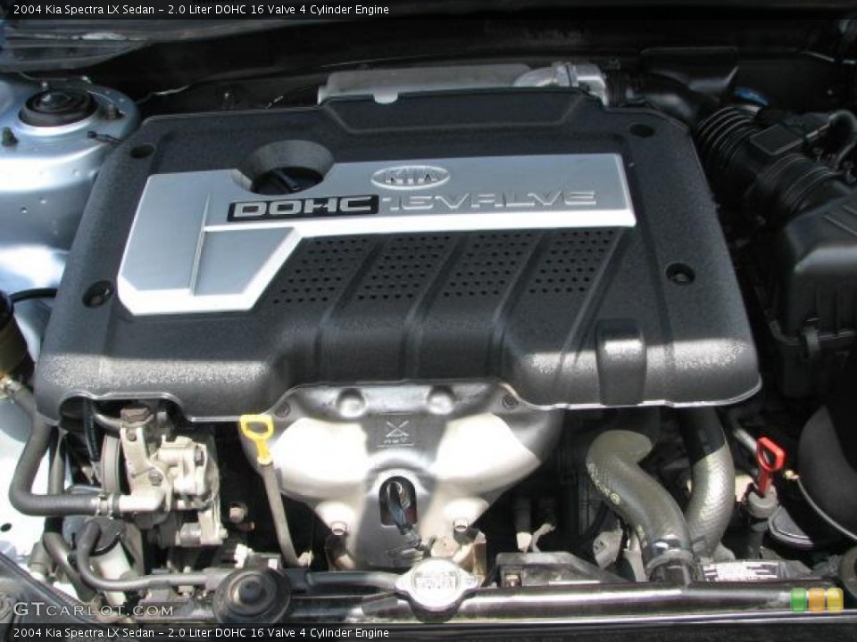 2.0 Liter DOHC 16 Valve 4 Cylinder Engine for the 2004 Kia Spectra #49924254