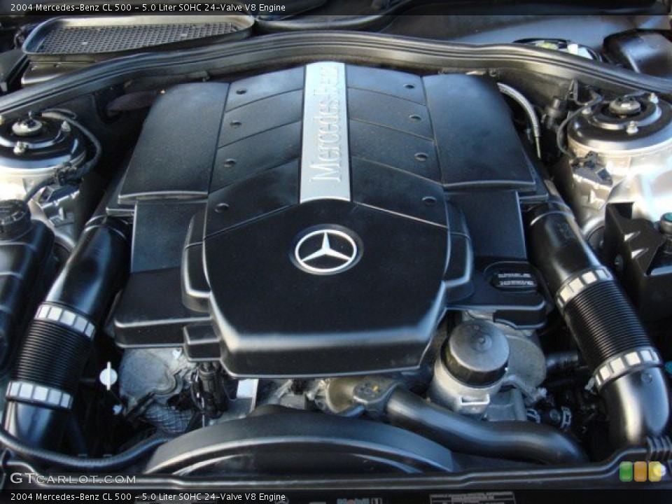 5.0 Liter SOHC 24-Valve V8 Engine for the 2004 Mercedes-Benz CL #49924923