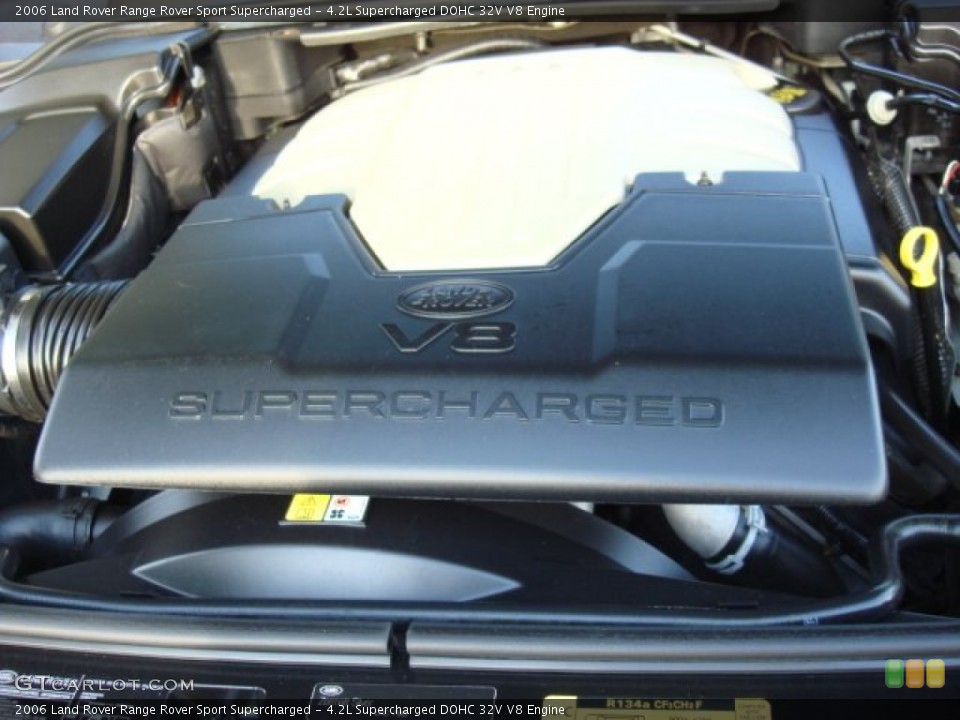 4.2L Supercharged DOHC 32V V8 Engine for the 2006 Land Rover Range Rover Sport #49926012