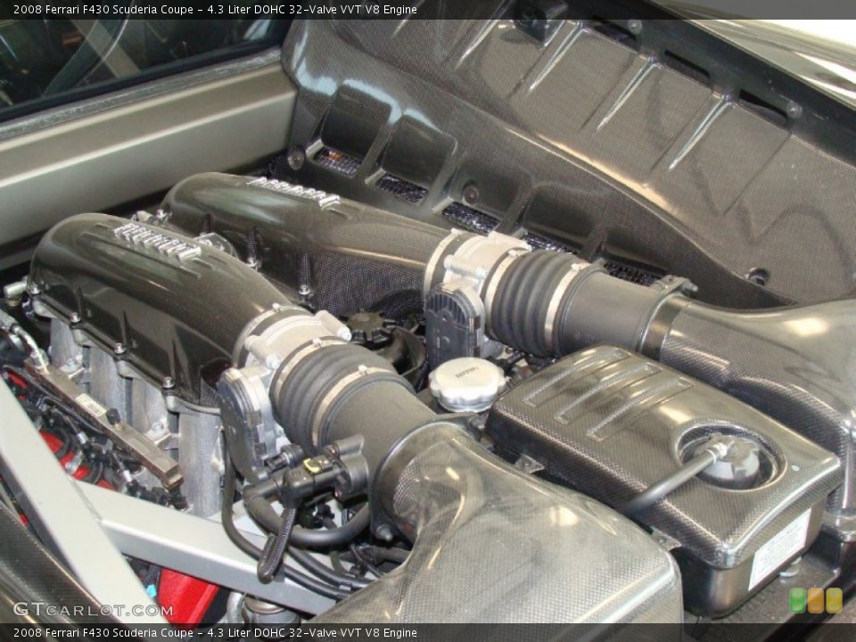 4.3 Liter DOHC 32-Valve VVT V8 Engine for the 2008 Ferrari F430 #49935513