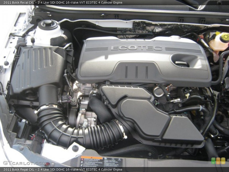 2.4 Liter SIDI DOHC 16-Valve VVT ECOTEC 4 Cylinder Engine for the 2011 Buick Regal #49938368