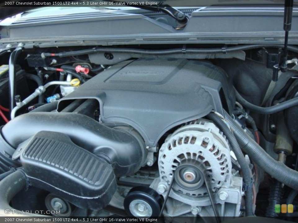 5.3 Liter OHV 16-Valve Vortec V8 Engine for the 2007 Chevrolet Suburban #49939181