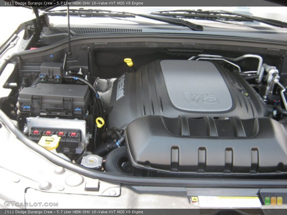 5.7 Liter HEMI OHV 16-Valve VVT MDS V8 Engine for the 2011 Dodge Durango #49940462