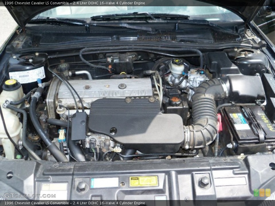2.4 Liter DOHC 16-Valve 4 Cylinder 1996 Chevrolet Cavalier Engine