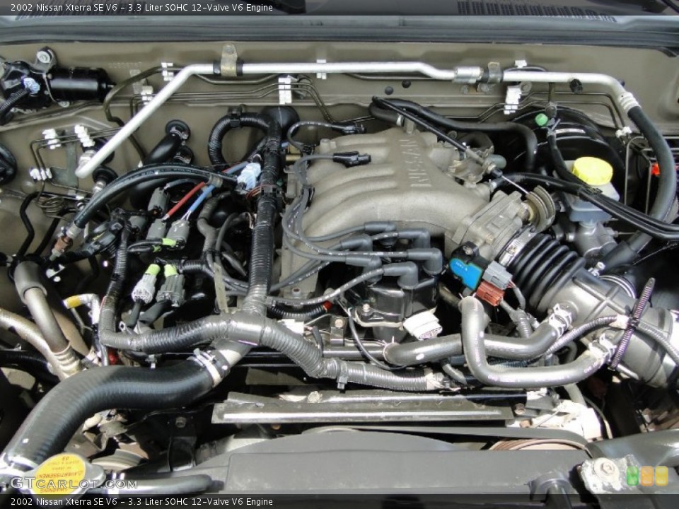 3.3 Liter SOHC 12-Valve V6 Engine for the 2002 Nissan Xterra #49948181