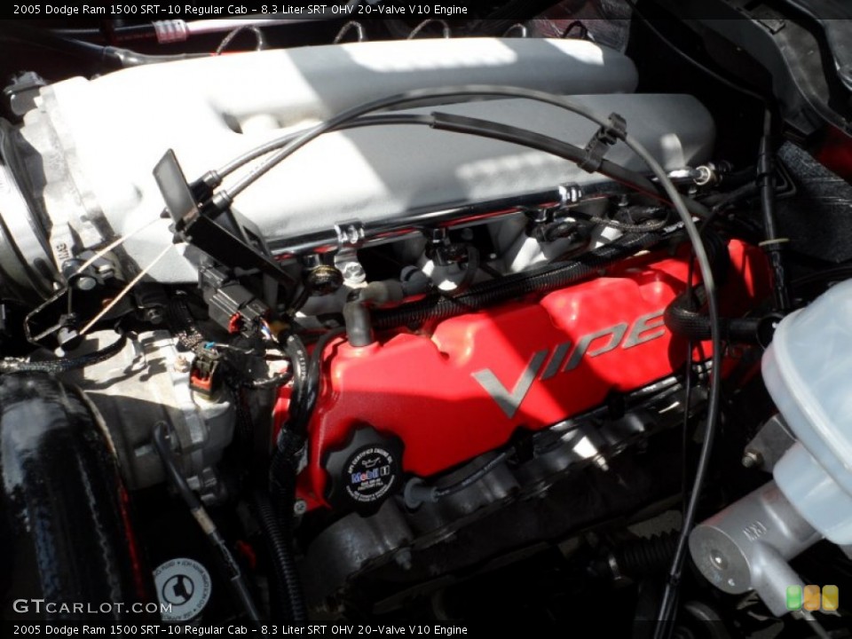 8.3 Liter SRT OHV 20-Valve V10 Engine for the 2005 Dodge Ram 1500 #49949726