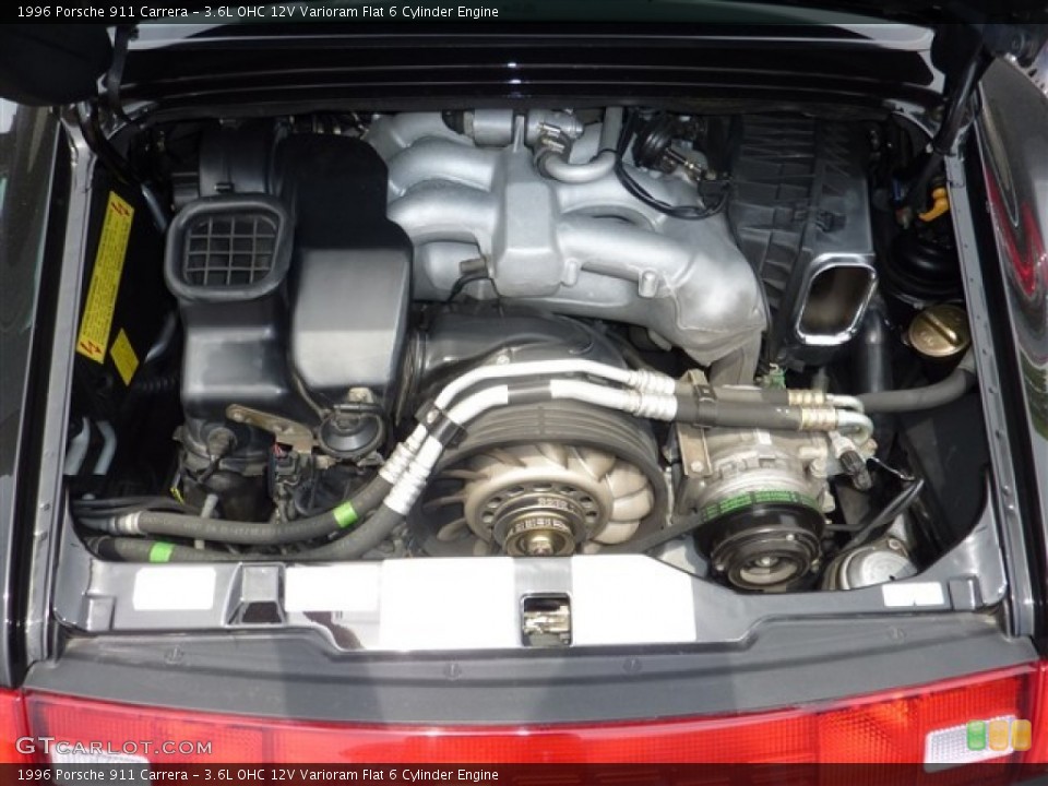 3.6L OHC 12V Varioram Flat 6 Cylinder Engine for the 1996 Porsche 911 #49951730