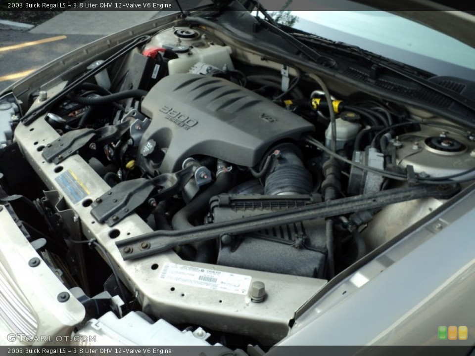 3.8 Liter OHV 12-Valve V6 Engine for the 2003 Buick Regal #49953125
