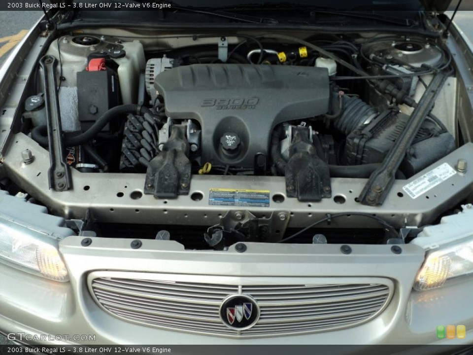 3.8 Liter OHV 12-Valve V6 Engine for the 2003 Buick Regal #49953137