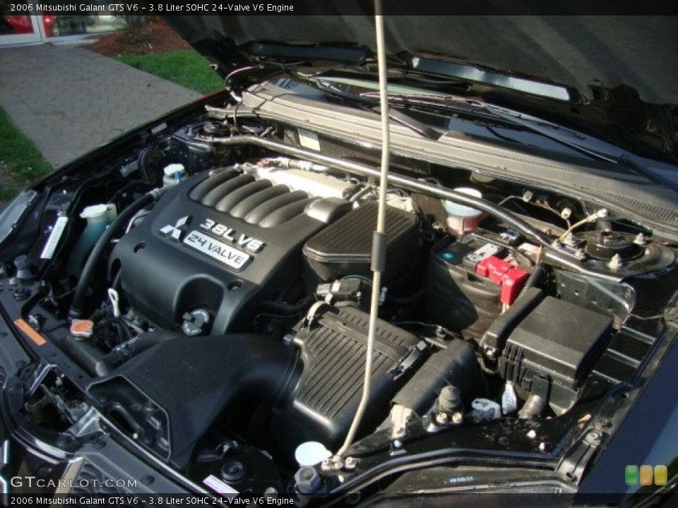3.8 Liter SOHC 24-Valve V6 Engine for the 2006 Mitsubishi Galant #49955585