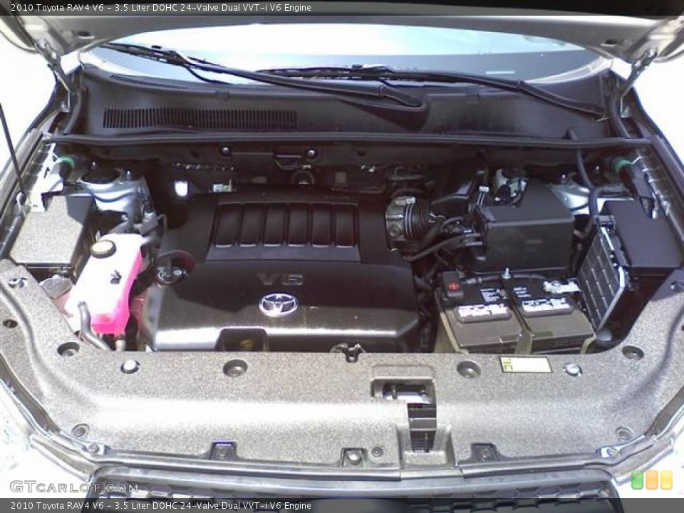 3.5 Liter DOHC 24-Valve Dual VVT-i V6 Engine for the 2010 Toyota RAV4 #49957604