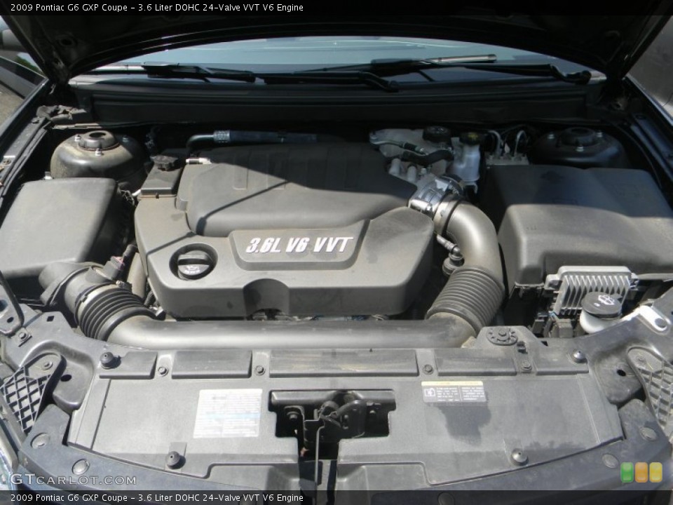 3.6 Liter DOHC 24-Valve VVT V6 Engine for the 2009 Pontiac G6 #49958183