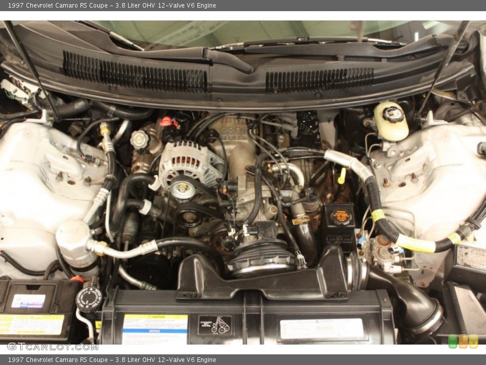 3.8 Liter OHV 12Valve V6 1997 Chevrolet Camaro Engine