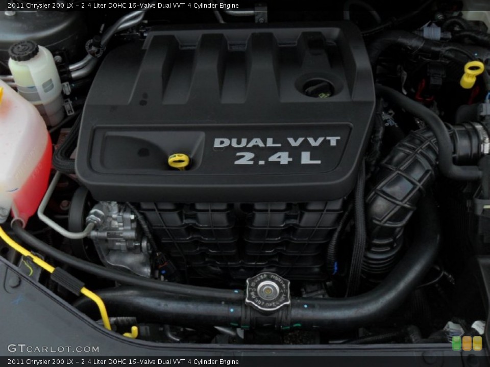 2.4 Liter DOHC 16-Valve Dual VVT 4 Cylinder Engine for the 2011 Chrysler 200 #49974522
