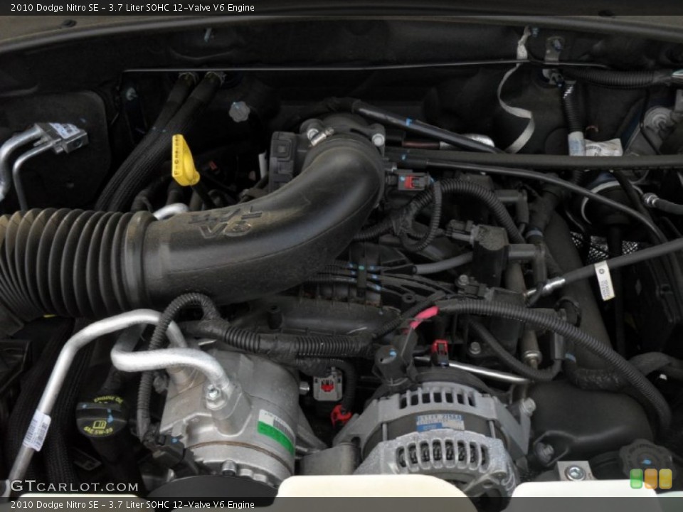 3.7 Liter SOHC 12-Valve V6 Engine for the 2010 Dodge Nitro #49977594