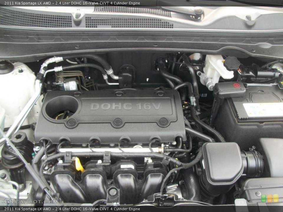 2.4 Liter DOHC 16-Valve CVVT 4 Cylinder Engine for the 2011 Kia Sportage #49982328