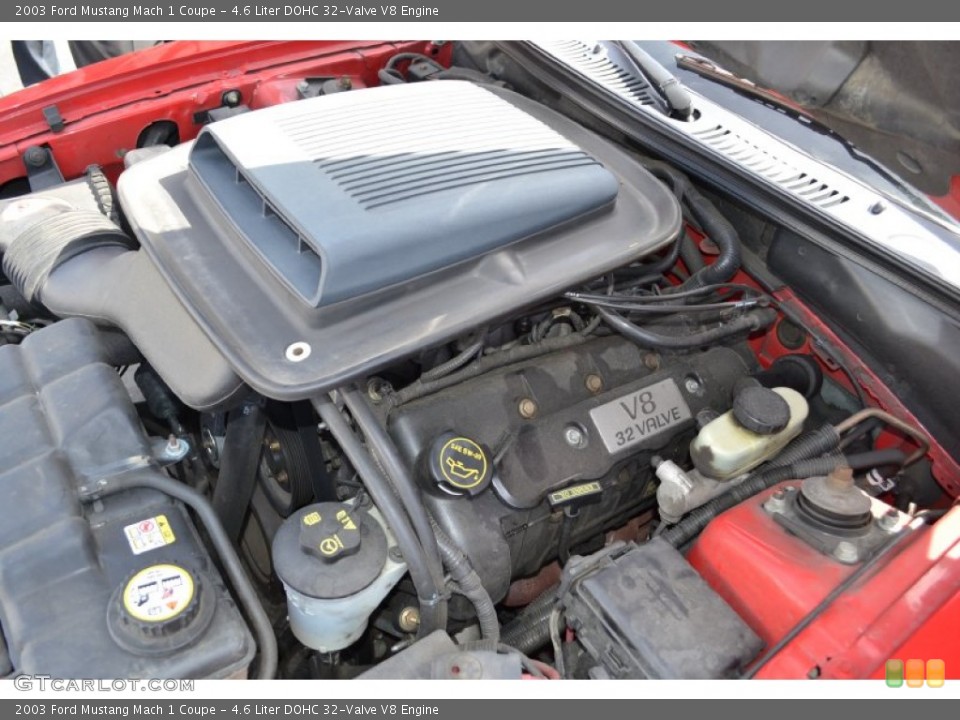 4.6 Liter DOHC 32-Valve V8 Engine for the 2003 Ford Mustang #49991374