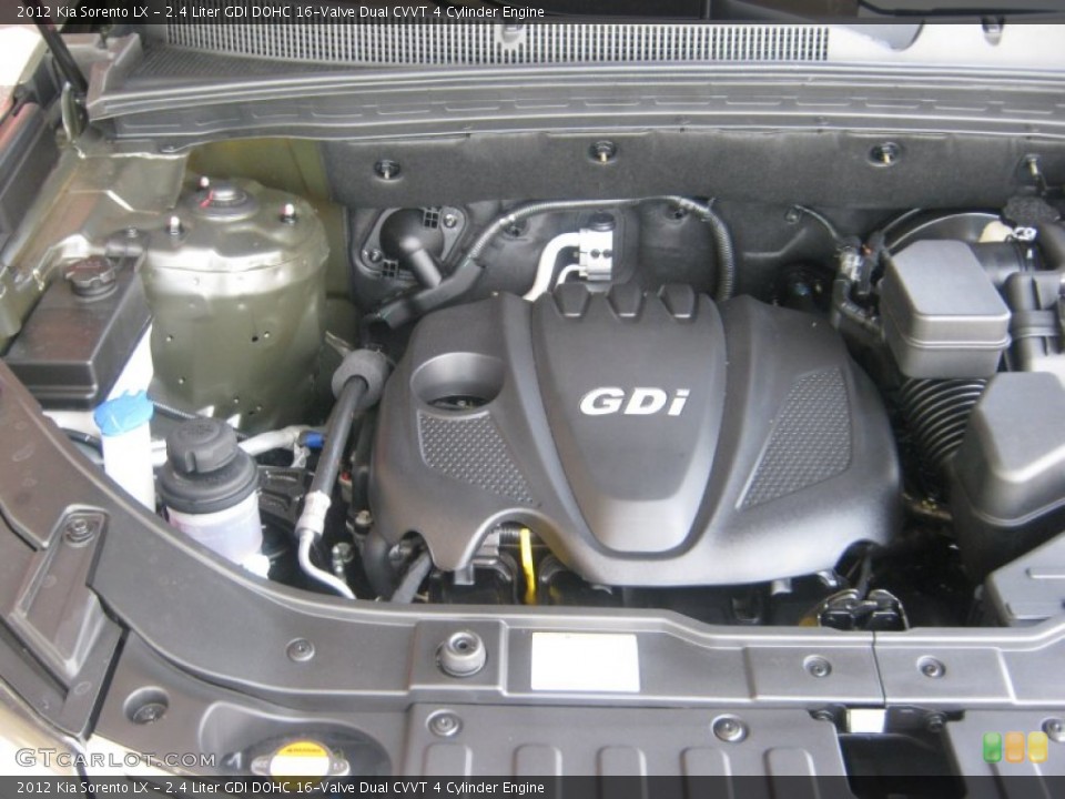 2.4 Liter GDI DOHC 16-Valve Dual CVVT 4 Cylinder Engine for the 2012 Kia Sorento #49993357