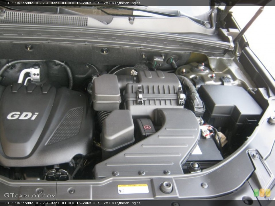 2.4 Liter GDI DOHC 16-Valve Dual CVVT 4 Cylinder Engine for the 2012 Kia Sorento #49993369
