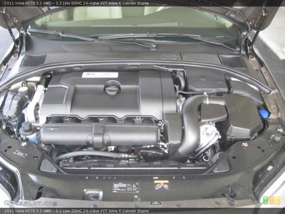 3.2 Liter DOHC 24-Valve VVT Inline 6 Cylinder Engine for the 2011 Volvo XC70 #49993921