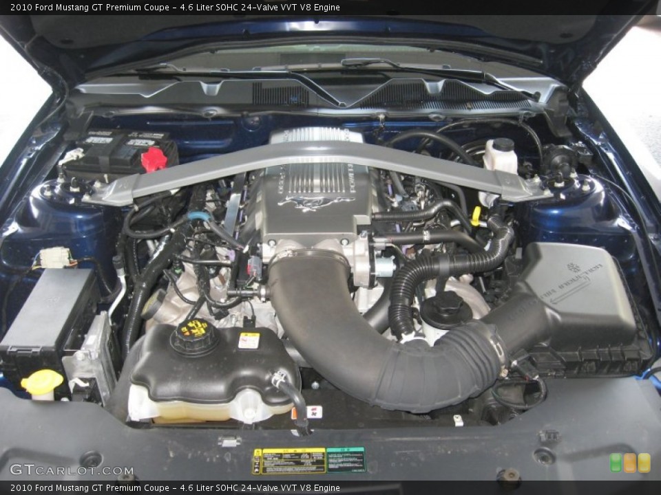4.6 Liter SOHC 24-Valve VVT V8 Engine for the 2010 Ford Mustang #49994512