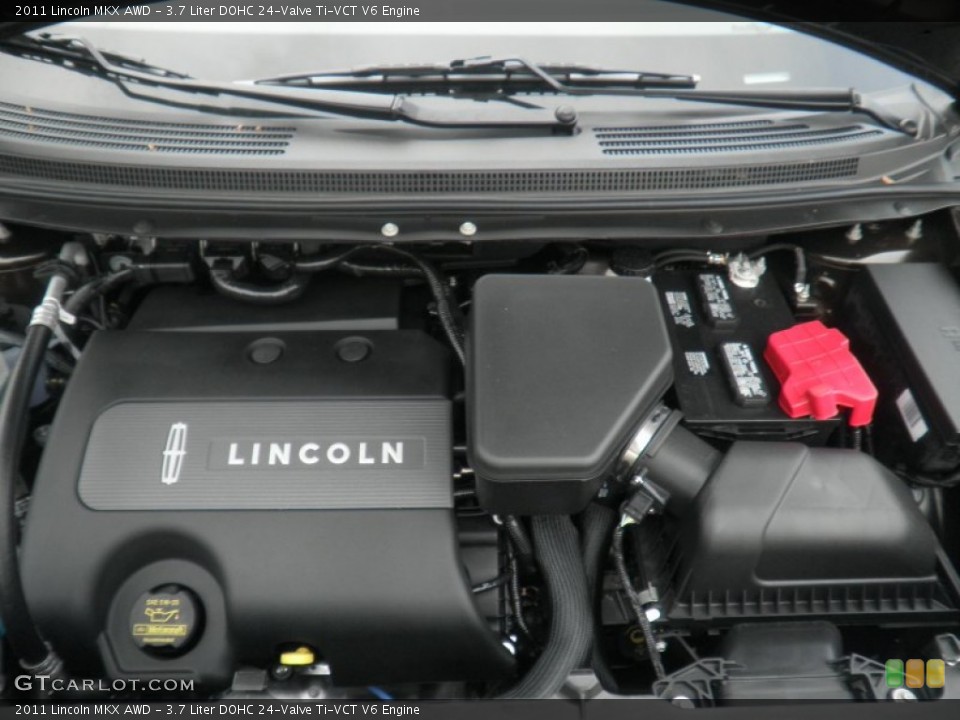 3.7 Liter DOHC 24-Valve Ti-VCT V6 Engine for the 2011 Lincoln MKX #49997077