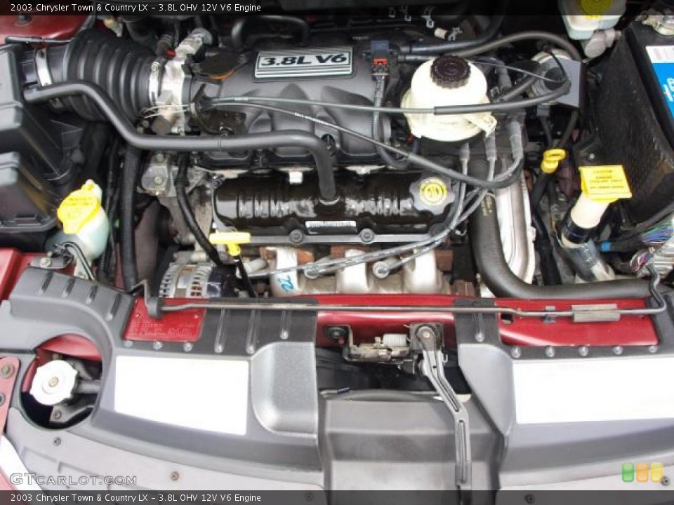 3.8L OHV 12V V6 Engine for the 2003 Chrysler Town & Country #50015839