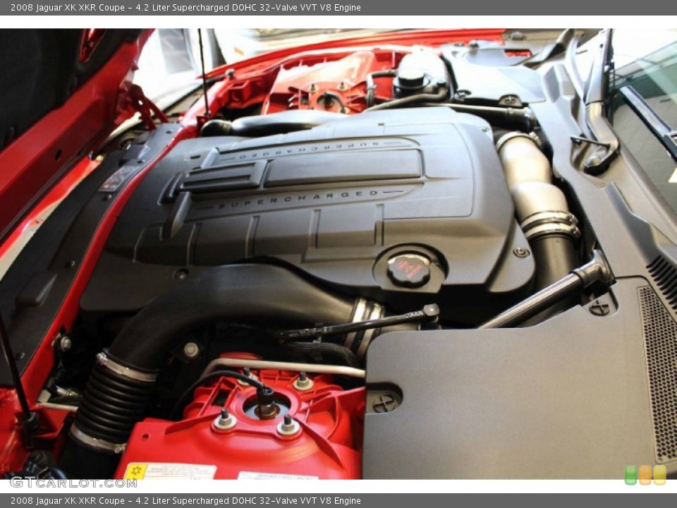 4.2 Liter Supercharged DOHC 32-Valve VVT V8 Engine for the 2008 Jaguar XK #50017630