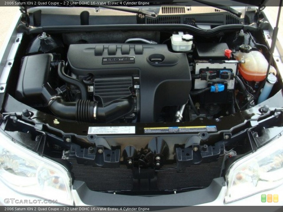 2.2 Liter DOHC 16-Valve Ecotec 4 Cylinder Engine for the 2006 Saturn ION #50023714