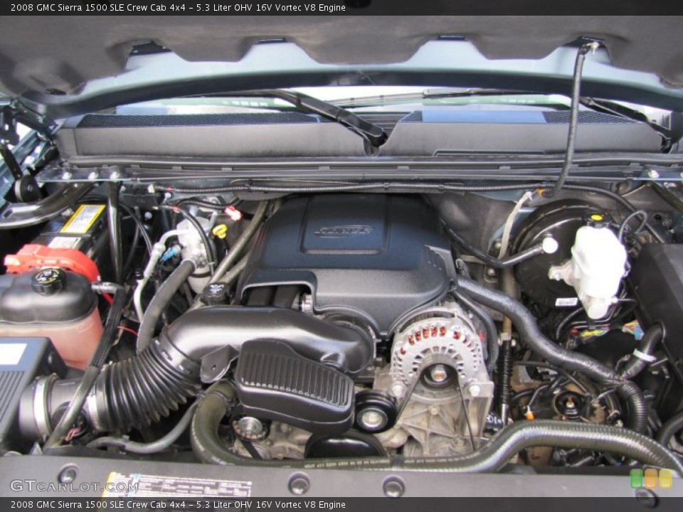 5.3 Liter OHV 16V Vortec V8 Engine for the 2008 GMC Sierra 1500 #50024080