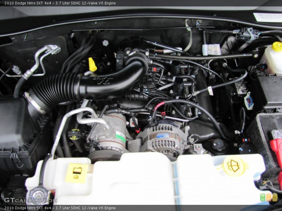 3.7 Liter SOHC 12-Valve V6 Engine for the 2010 Dodge Nitro #50027638
