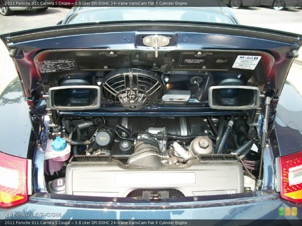 3.8 Liter DFI DOHC 24-Valve VarioCam Flat 6 Cylinder Engine for the 2011 Porsche 911 #50031022