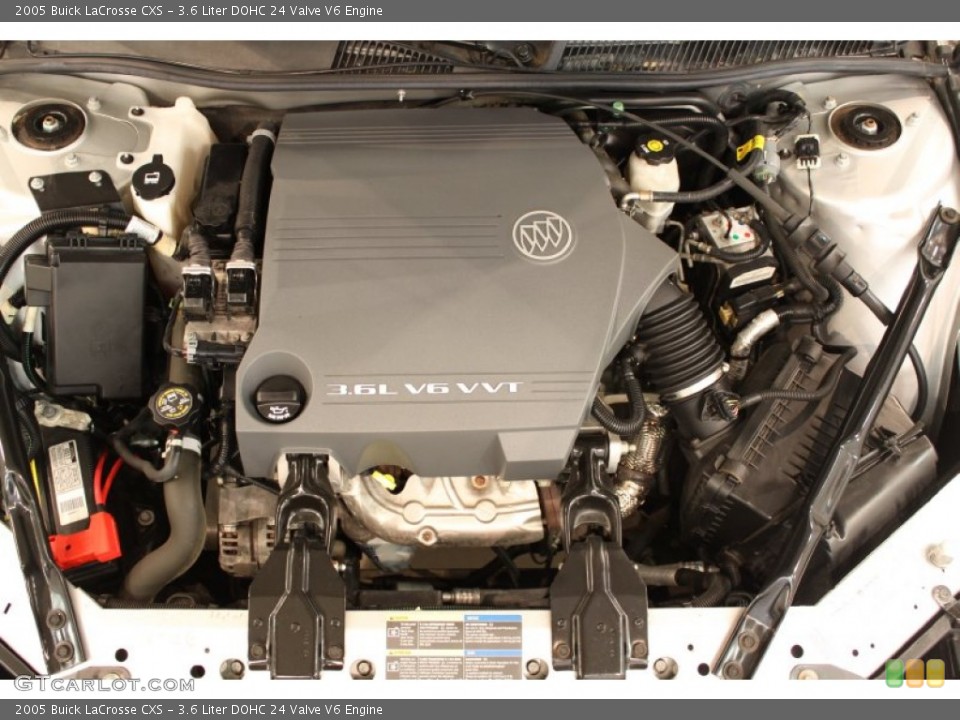 3.6 Liter DOHC 24 Valve V6 Engine for the 2005 Buick LaCrosse #50034608
