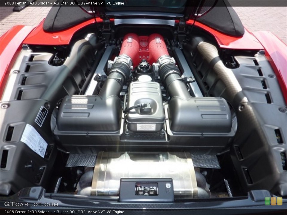 4.3 Liter DOHC 32-Valve VVT V8 Engine for the 2008 Ferrari F430 #50038056