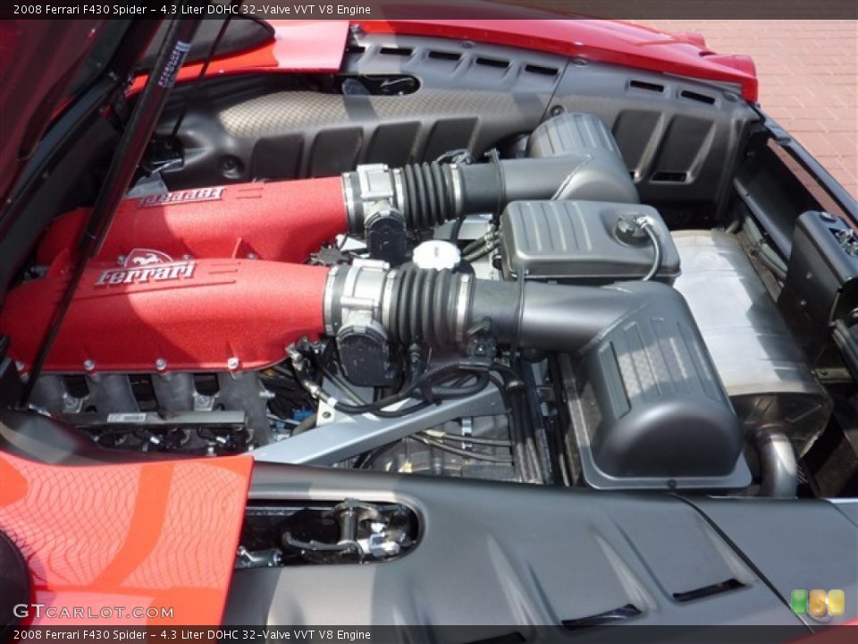 4.3 Liter DOHC 32-Valve VVT V8 Engine for the 2008 Ferrari F430 #50038083