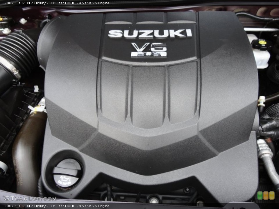 3.6 Liter DOHC 24 Valve V6 Engine for the 2007 Suzuki XL7 #50038563