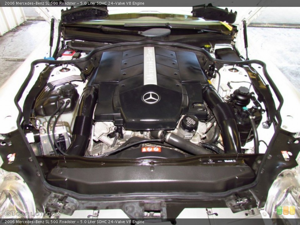 5.0 Liter SOHC 24-Valve V8 Engine for the 2006 Mercedes-Benz SL #50042103