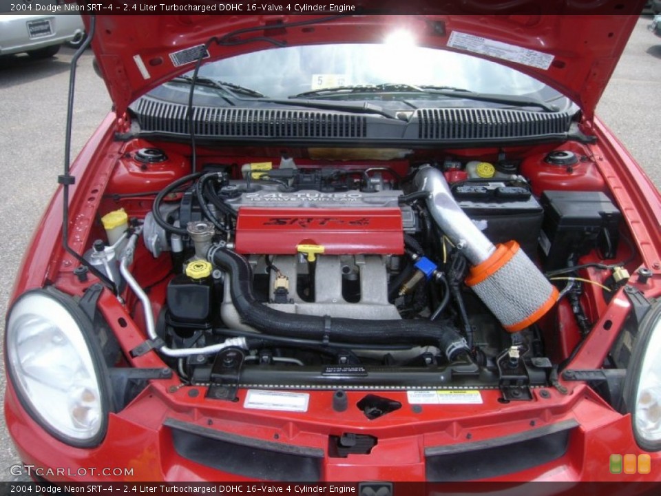 2.4 Liter Turbocharged DOHC 16-Valve 4 Cylinder Engine for the 2004 Dodge Neon #50045913
