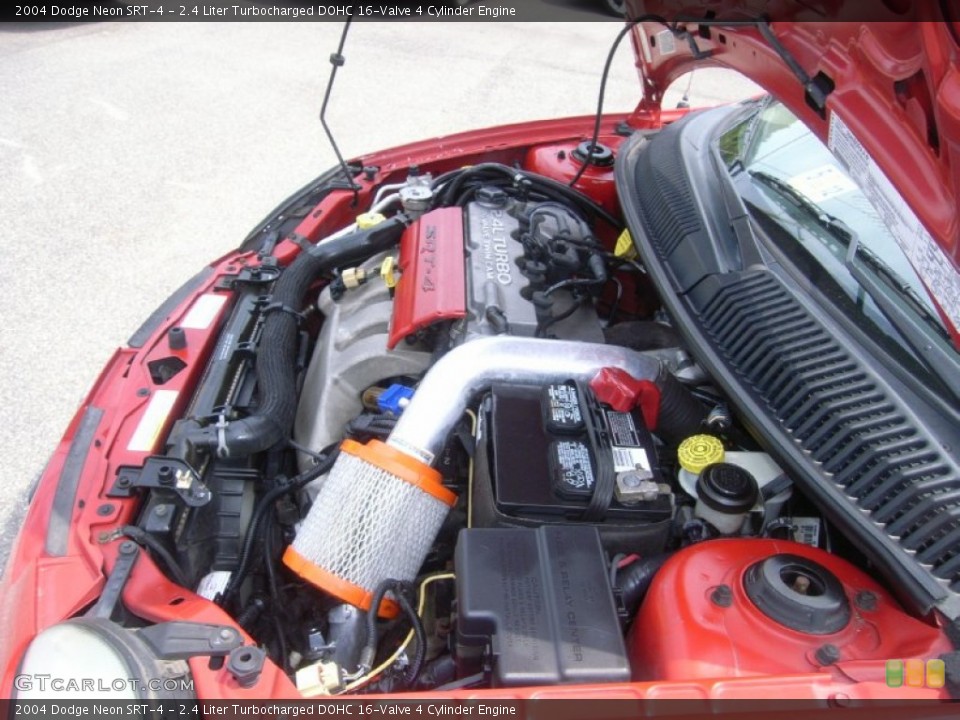 2.4 Liter Turbocharged DOHC 16-Valve 4 Cylinder Engine for the 2004 Dodge Neon #50045931