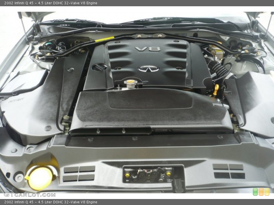 4.5 Liter DOHC 32-Valve V8 Engine for the 2002 Infiniti Q #50046195